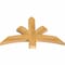 Ekena Millwork Davenport Rough Sawn Timber Gable Bracket, Western Red Cedar, 36"W x 23"H x 2"D x 4"F, 15/12 Pitch GBW036X23X0204DAV00RWR - alternate 4